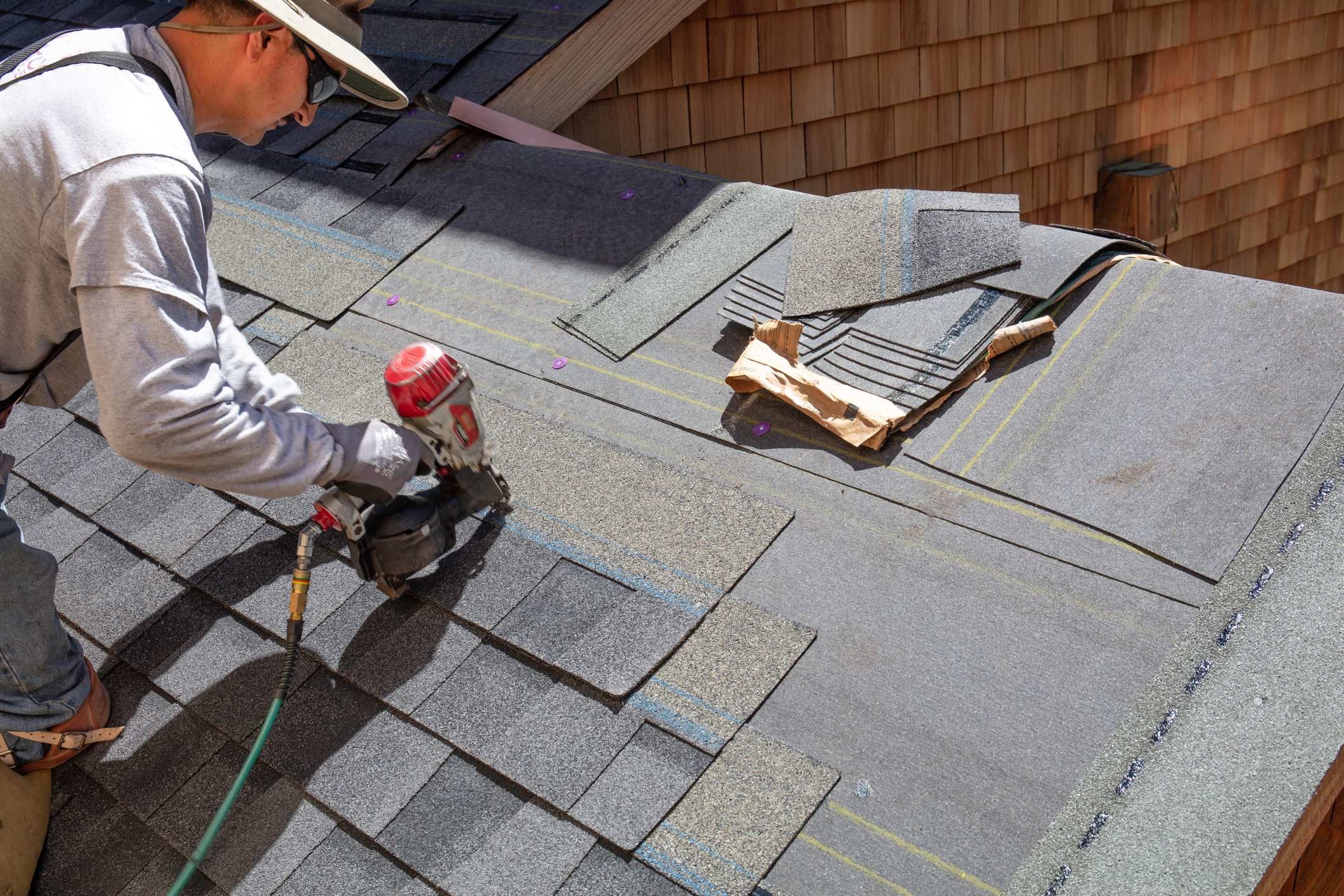 Roofing, siding, trim, and gutter updates